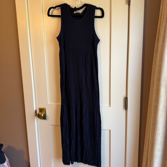 Misha and Puff Martha Accordion Dress in Maritime - Picture 3 of 4